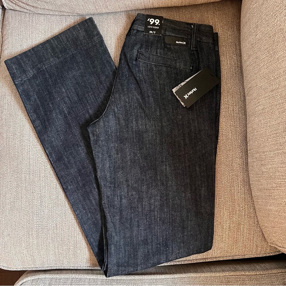 Women’s Hurley 99 Lowrider Dark Denim Low Rise Jeans